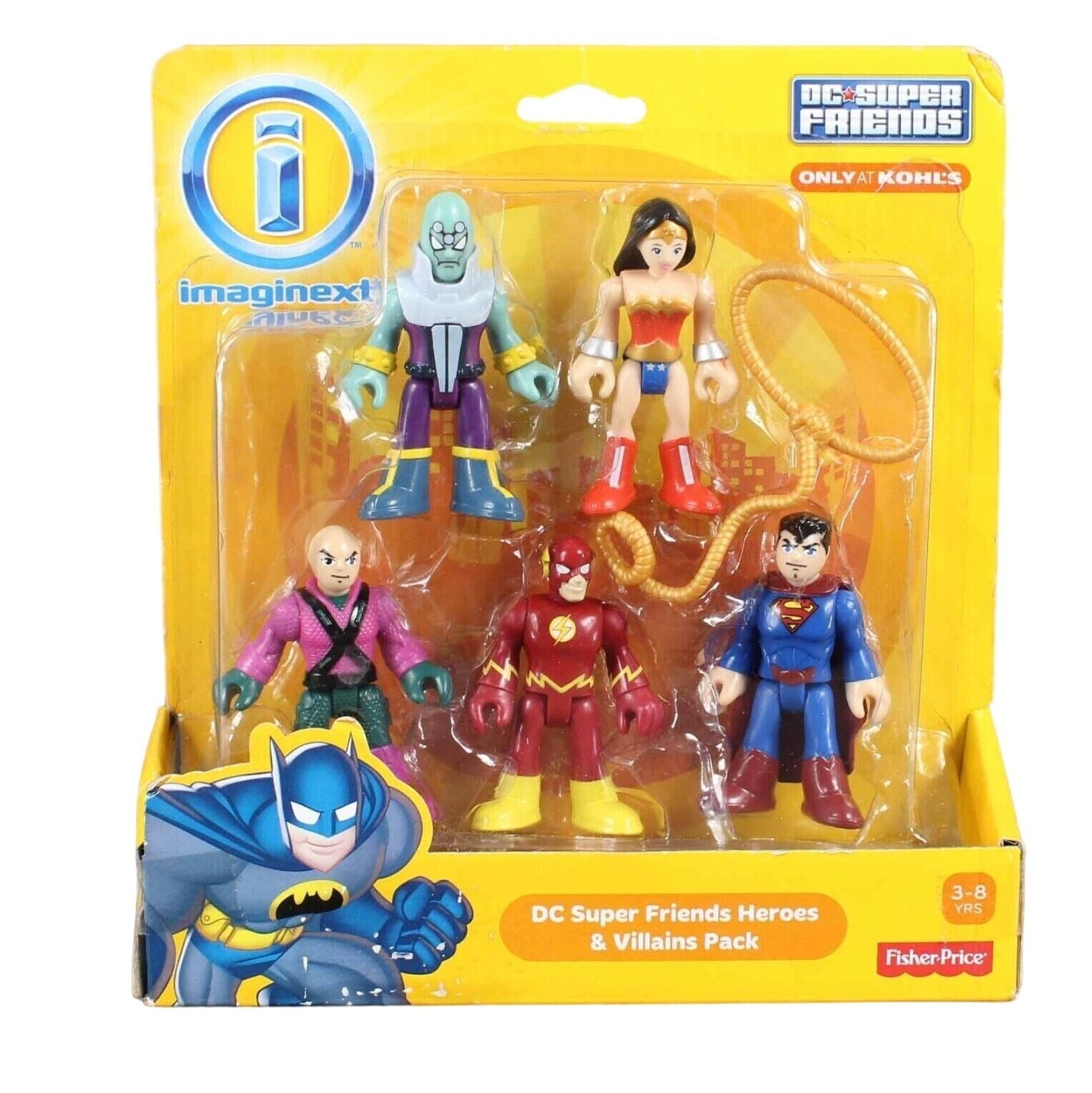 Fisher Price Imaginext DC Super Friends Heroes & Villains Pack