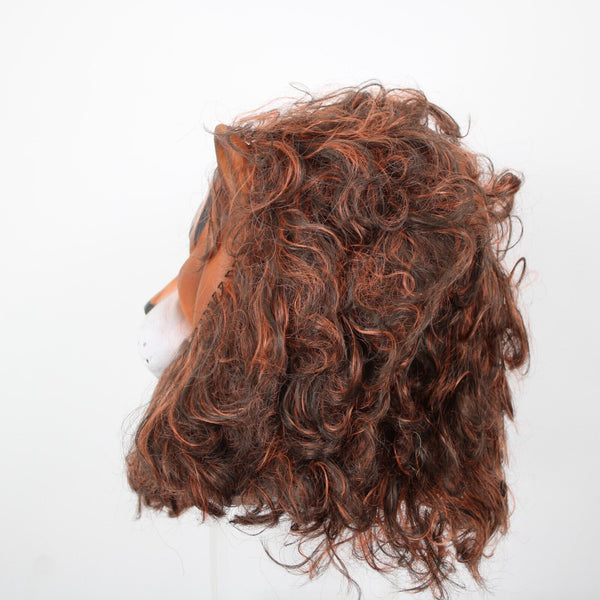 Lion Latex Painted Full Head Halloween Mask