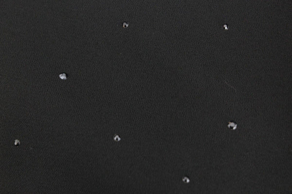 AGB Byer California Sz 16 Black on Black Rhinestone 100% Polyester Dress