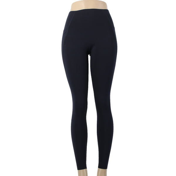 Lorna Jane AW Pant Sz No Size S? x 26 Navy Blue Pockets No Fabric Label AW Pant