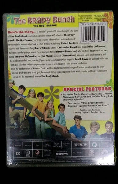 The Brady Bunch NEW Factory Sealed The First Season DVD