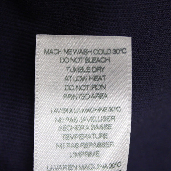 Sundry Sz 4 Navy Blue Round Neck Textured Long Sleeve Cotton Modal Sweater