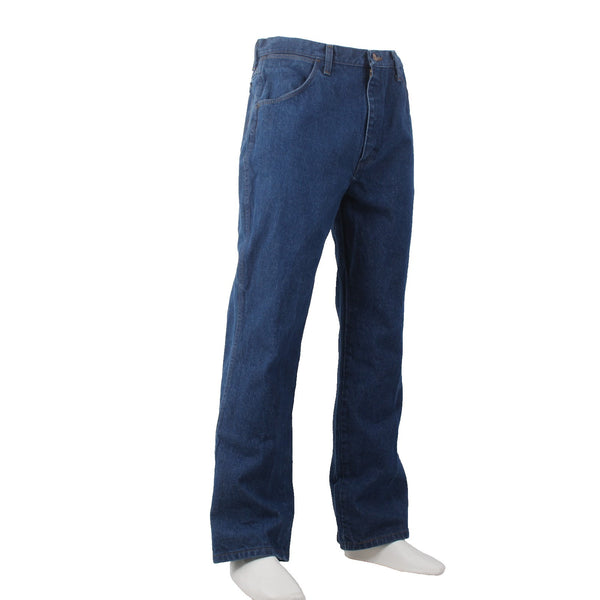 Wrangler Jeans Sz 38 x 32 Blue Denim Pockets 100% Cotton Jeans