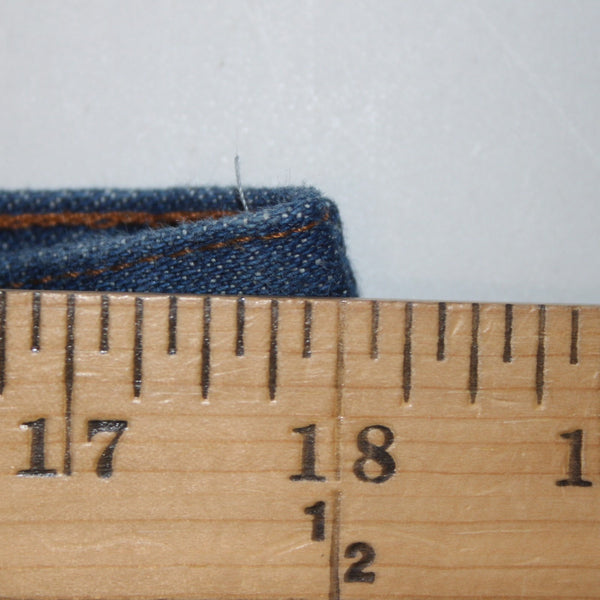 Wrangler Jeans Sz 38 x 32 Blue Denim Pockets 100% Cotton Jeans