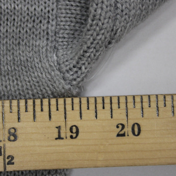 Almost Famous NEW $49 Sz XS Gray Multi Color 'I Need Coffee 100% Acrylic Sweater