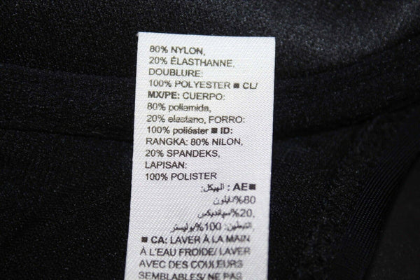 Old Navy NEW Sz SP Black Nylon Spandex Polyester Bikini Swim Top