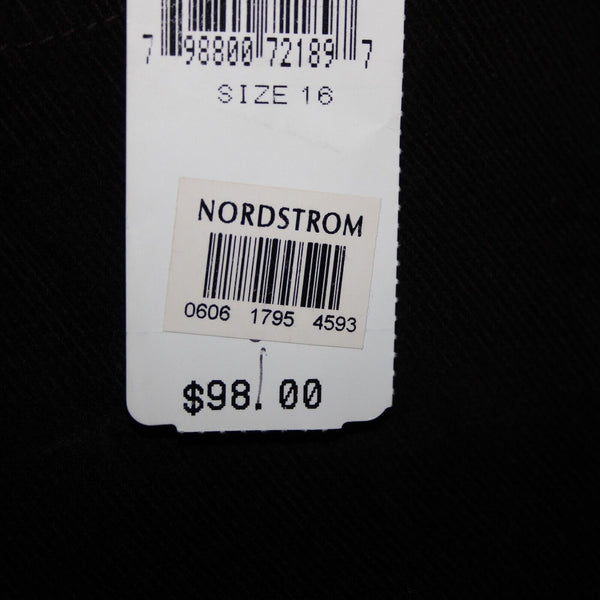 NYDJ NEW $98 Sz 16 x 35 Brown Corduroy Tummy Tuck Cotton Spandex Pant