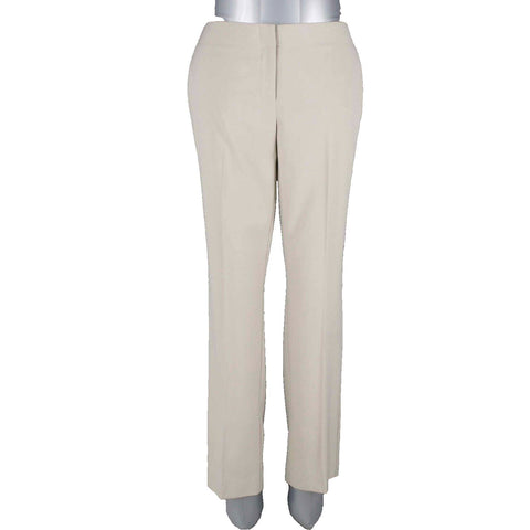 Chicos NEW Sz 00 x 29 Tan Slim Trouser Polyester Viscose Spandex Pant