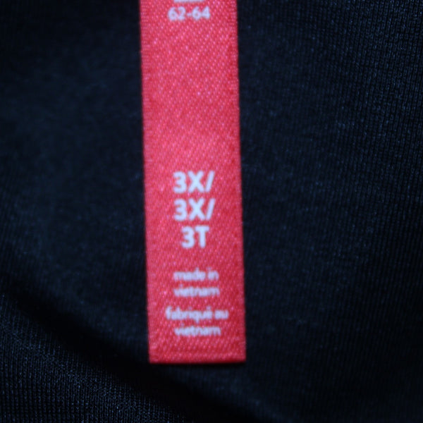 Spanx Pant NEW Sz 3X x 26 Black Pull On Faux Leather Nylon Elastane Pant