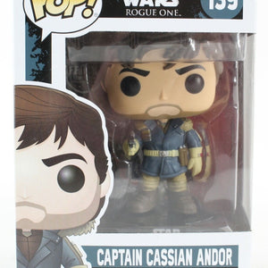 Funko POP  Star Wars Captain Cassian Andor #139 Vinyl Bobblehead Collectible
