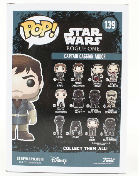 Funko POP  Star Wars Captain Cassian Andor #139 Vinyl Bobblehead Collectible