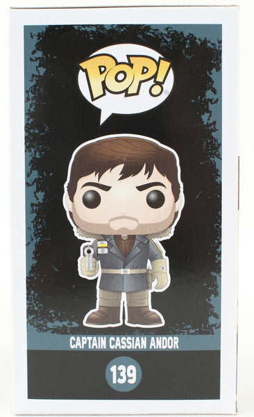 Funko POP  Star Wars Captain Cassian Andor #139 Vinyl Bobblehead Collectible