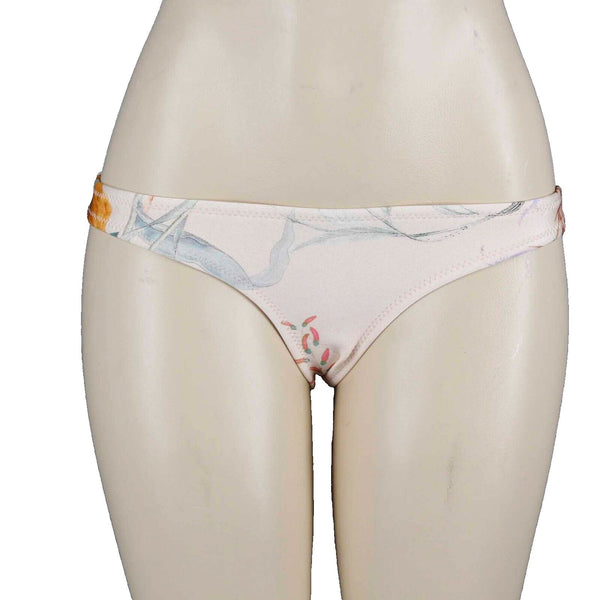 Triangl Sz L Peach Tropical Neoprene Bikini Bottom