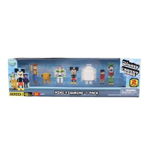 Moose Mineez NEW Disney Crossy Road Series 1 7 Pack Mini Figurine Set