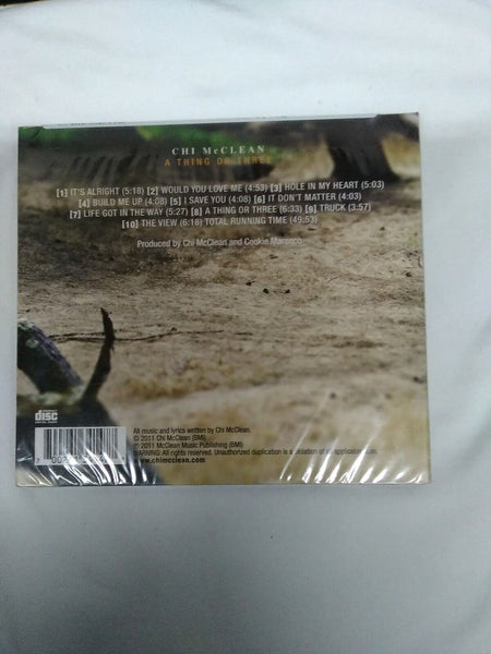 Chi McClean A Thing Or Three Factory Sealed CD