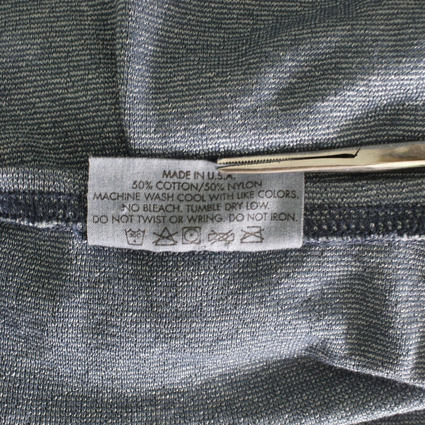 Michael Stars Sz OS (4) Blue Shine Bandeau Elastic Empire Waist Cotton Bld Dress