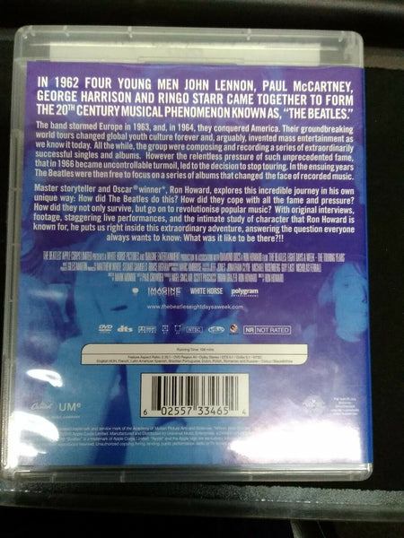 The Beatles Eight Days a Week The Touring Years Ron Howard Film DVD Movie