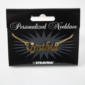 CYNTHIA NEW Goldtone Rhinestone Accent 14.5" w 4.5" Multi Ring Ext Necklace