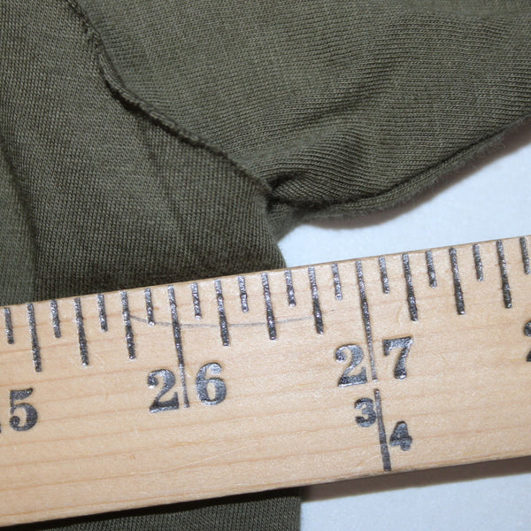 Diesel Shirt NEW Farfetch Sz 2X Olive Green Black Distressed Tee 100% Cotton