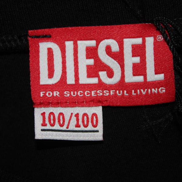 Diesel Shirt NEW Farfetch Sz 2X Olive Green Black Distressed Tee 100% Cotton