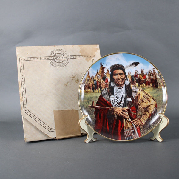 American Indian Heritage Foundation Museum Chief Joseph Man Of Peace V7247 Plate