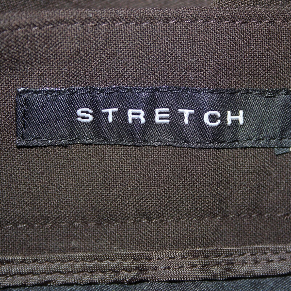 Jones New York NEW $104 Marrakech Sz 16W x 31 Truffle Brown Stretch Poly Pant