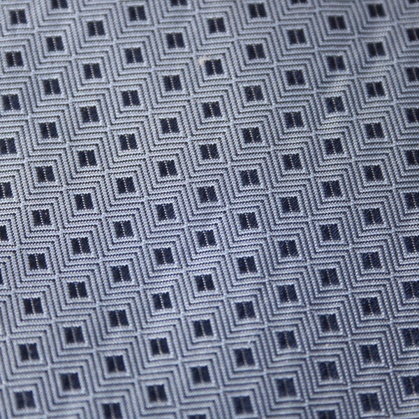 Christian Dior Tie Light Blue 57" x 3.5" Cravate Tissee Bleu Moyen 100% Silk Tie