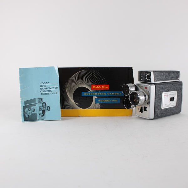 Kodak Cine Camera Turret f/1.9 Scopemeter Camera