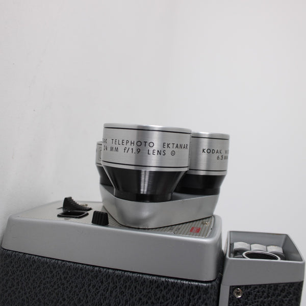 Kodak Cine Camera Turret f/1.9 Scopemeter Camera