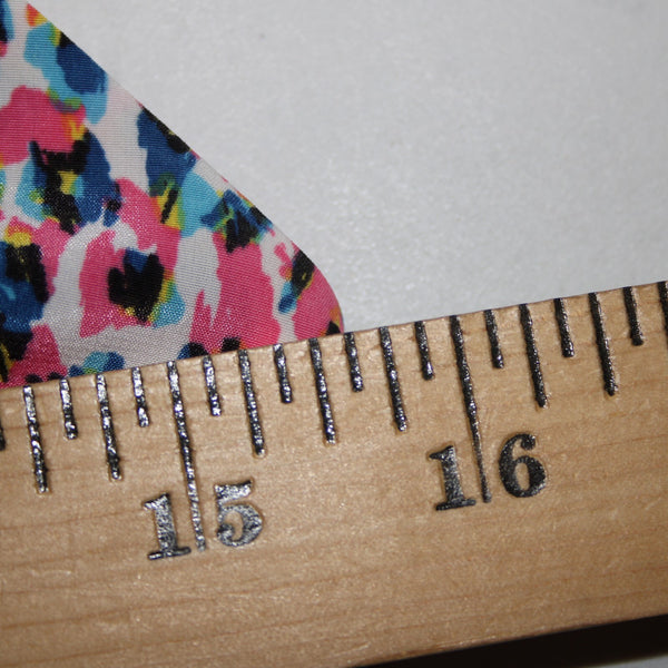 Molly Bracken NEW Sz XS Pink Blue Multi Color Ruffles V Neck 100% Poly Dress