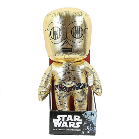 Disney Star Wars 40th Anniversary C-3PO 10" Articulated Plush Figure Collectible