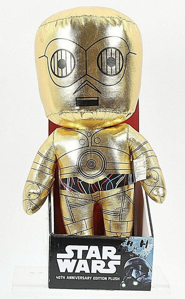 Disney Star Wars 40th Anniversary C-3PO 10" Articulated Plush Figure Collectible