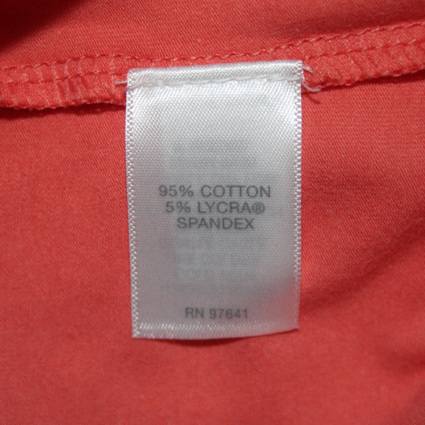 J Jill Top NEW $29 Long Perfect Tank Sz XS Petite Shrimp Pink Cotton Spandex Top