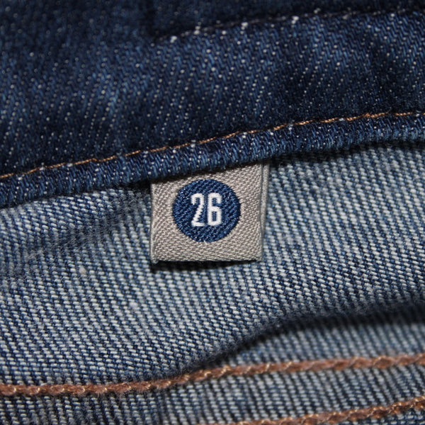 Citizens Of Humanity Jeans Dylan Sz 26 x 27 Blue Denim Ankle Crop Cotton Jeans