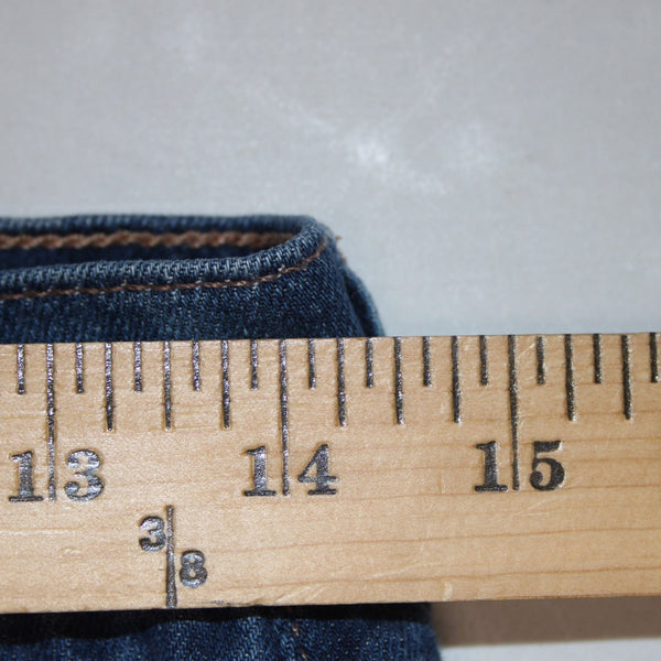 Citizens Of Humanity Jeans Dylan Sz 26 x 27 Blue Denim Ankle Crop Cotton Jeans