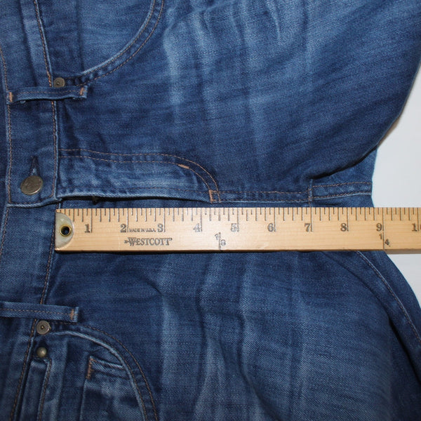 Citizens Of Humanity Jeans Dylan Sz 26 x 27 Blue Denim Ankle Crop Cotton Jeans