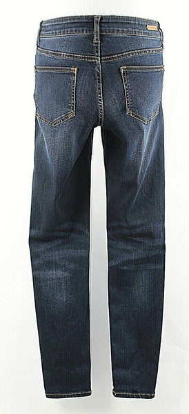 Pilcro and the Letterpress 26 x 29 Navy Denim Skinny Tencel Cotton Blend