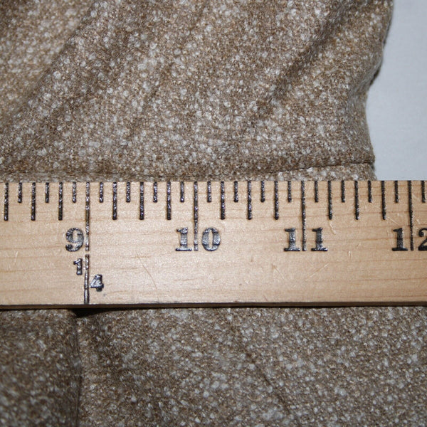 Ellen Tracy NEW $179 Sz 8 x 32 Palomino Tan Cream Pockets Wool Alpaca Silk Pant