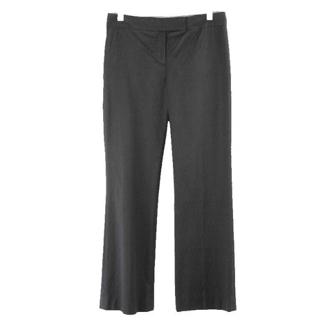 Tahari Sz 6 x 30 Black on Black Diamond Texture Rayon Cotton Spandex Pant