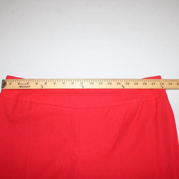 Chicos Pant So Slimming NEW $79 Sz 2.5 x 24 Runaway Red Brigitte Crop Capri Pant