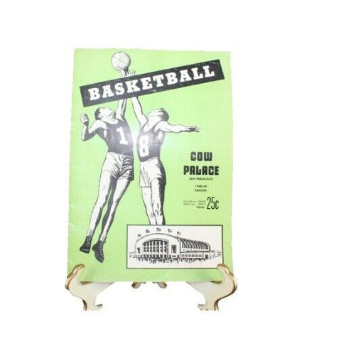 Cow Palace San Francisco 1948-49 Season Basketball Program