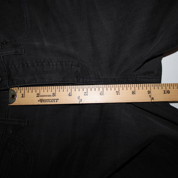 Madewell NEW Sz 30s x 26 Black Distressed Ankle High Rise Skinny Cotton Jeans
