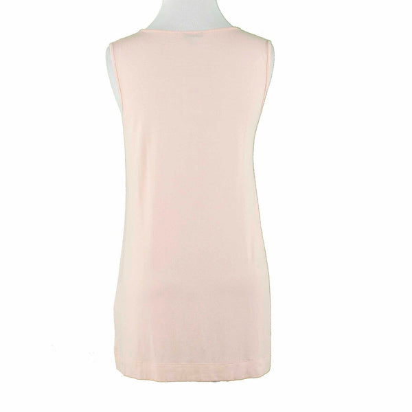 J Jill Wearever Collection NEW $49 Sz XS Peach Hi Lo Split Sides Rayon Lycra Top