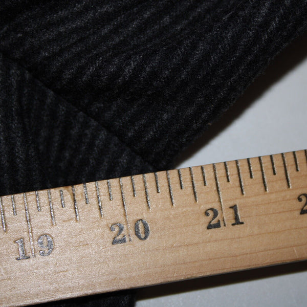 Luciano Barbera Sz 50 Charcoal Pinstripe Three Button 100% Wool Blazer Jacket