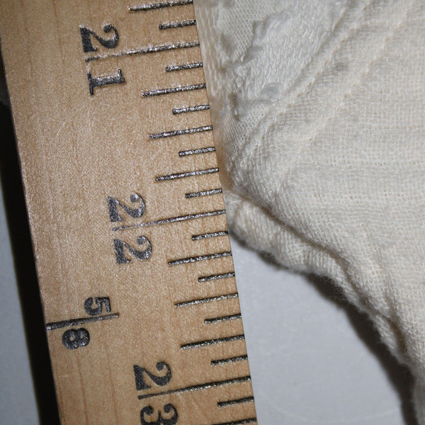 Saturday Sunday Sz S White Cream Long Sleeve Full Zip Pocket Cotton Poly Jacket