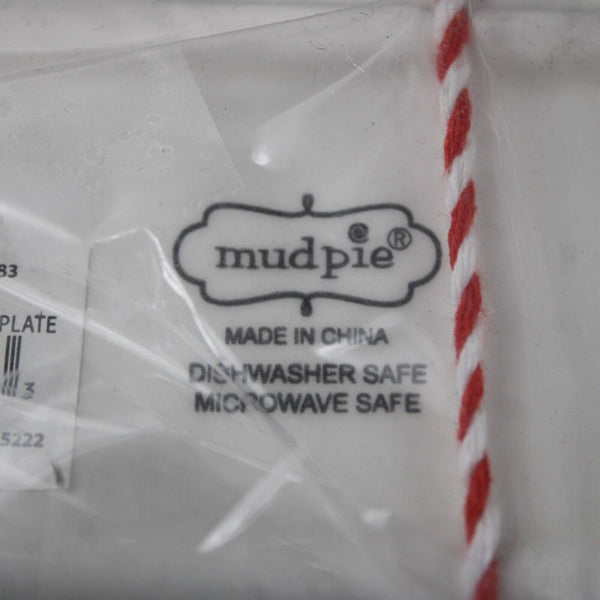 Mud Pie NEW Fa La Painted Everything W Ornament Plate