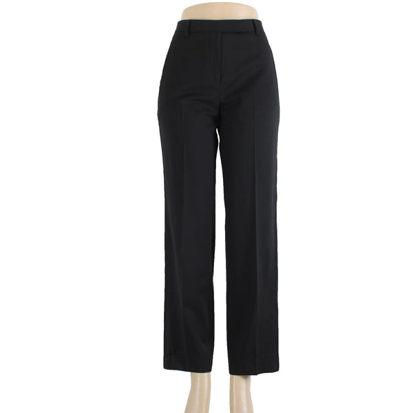 Givenchy Pant Sz 38 x 30 Black Pockets Straight Leg Wool Viscose Pant