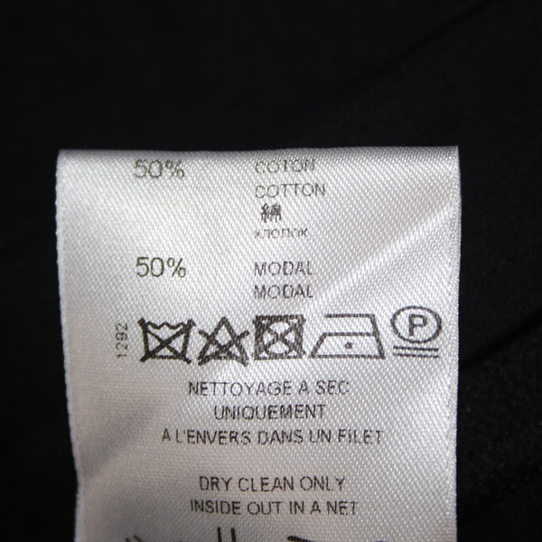 Givenchy Pant Sz 38 x 30 Black Pockets Straight Leg Wool Viscose Pant