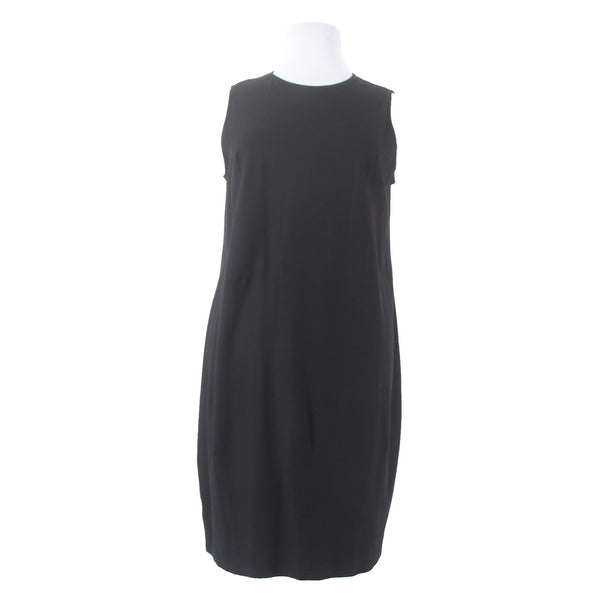 Eileen Fisher Dress Sz XL Black Sleeveless Viscose Nylon Spandex Dress 4