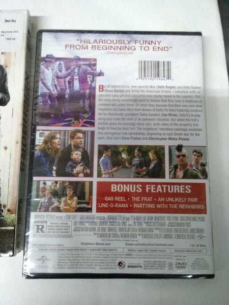 Bad Neighbors Factory Sealed DVD